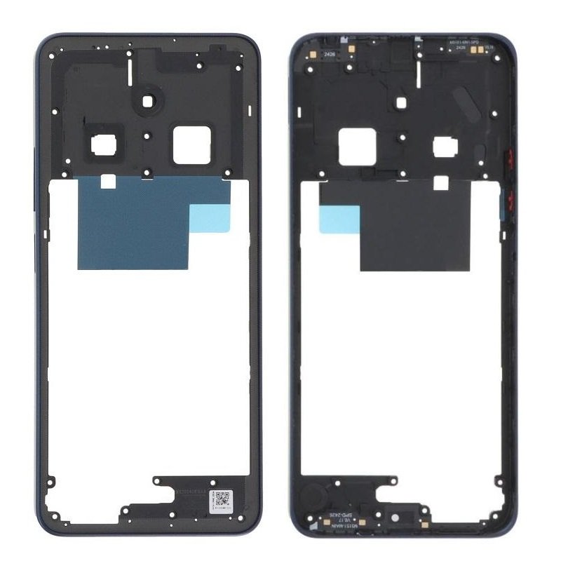 COVER CENTRALE B PER XIAOMI REDMI 14C (2411DRN47C 2409BRN2CY) BLU ORIGINALE