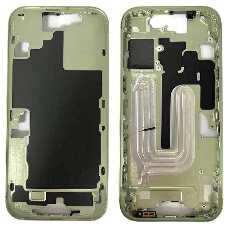 COVER CENTRALE A PER APPLE IPHONE 17 6.3 VERDE ORIGINALE