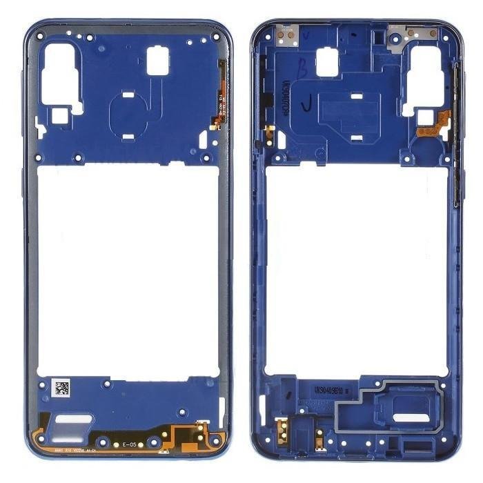 COVER CENTRALE B PER SAMSUNG GALAXY A40 A405F BLU