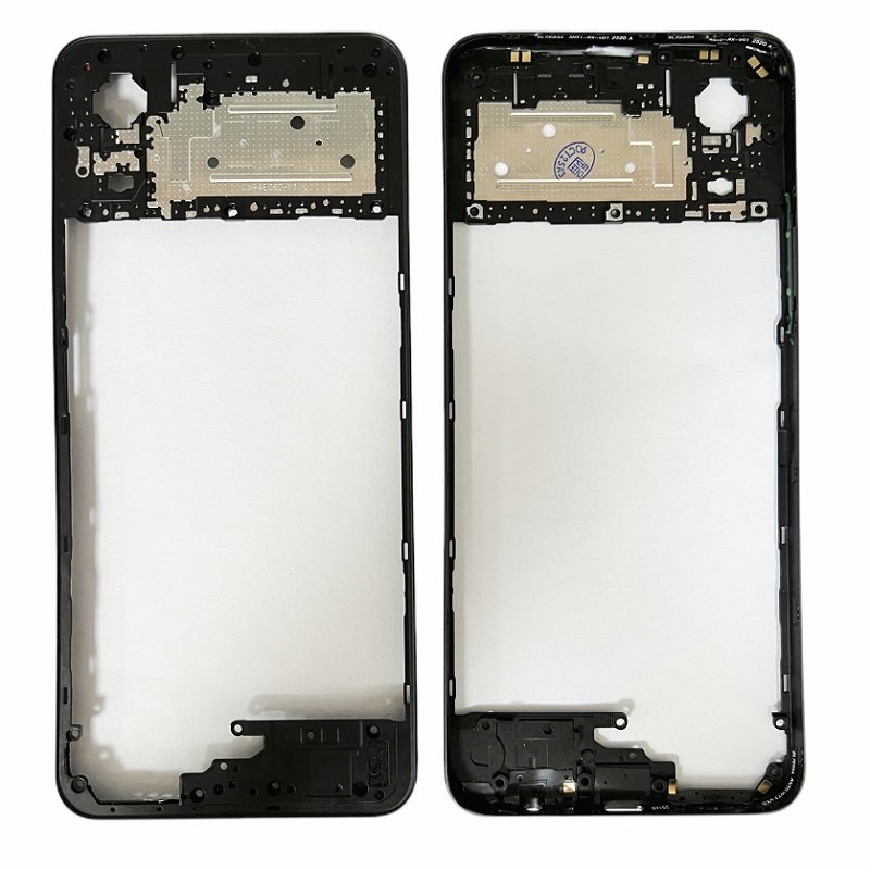 COVER CENTRALE B PER REALME C71 (RMX5303) VERDE ORIGINALE