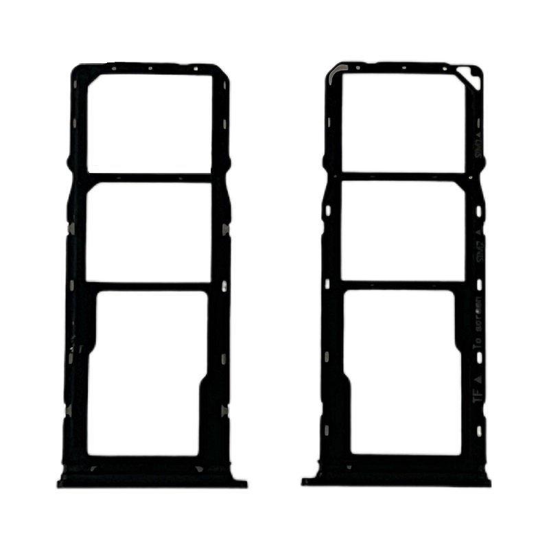 DUAL SIM TRAY PER ZTE BLADE V60 DESIGN (Z2350) BLU / NERO