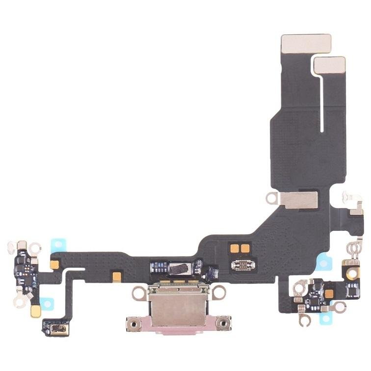 FLEX DI RICARICA PER APPLE IPHONE 15 6.1 ROSA ORIGINALE