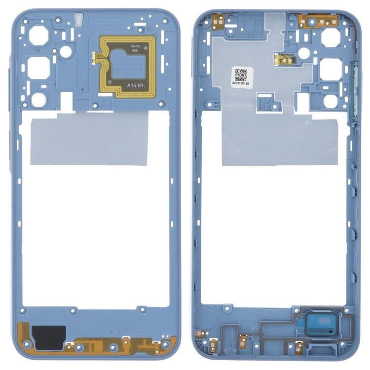 COVER CENTRALE B PER SAMSUNG GALAXY A15 4G A155F BLU