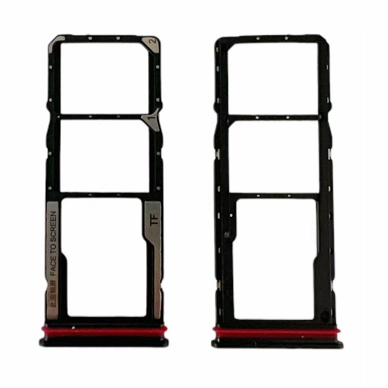 DUAL SIM TRAY PER XIAOMI REDMI 15C 4G (25078RA3EA) (GLOBALE VERSION) / POCO C85 (25078PC3EG) GRIGIO / NERO