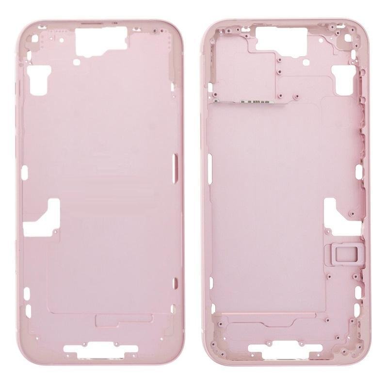 COVER CENTRALE A PER APPLE IPHONE 15 PLUS 6.7 ROSA OEM
