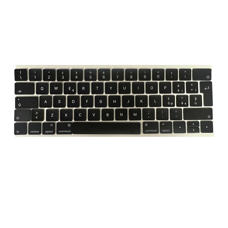 COPRITASTO DEL PULSANTE PER APPLE MACBOOK PRO 13 A2159 / MACBOOK PRO 13 A1989 / MACBOOK PRO 15 A1990 NERO