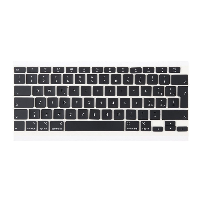 COPRITASTO DEL PULSANTE PER APPLE MACBOOK AIR 13 (2020) A2179 NERO