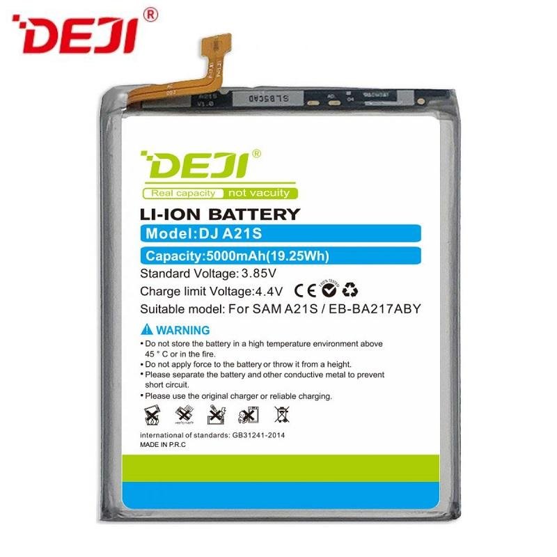 DEJI BATTERIA DJ A21S EB-BA217ABY / EB-BG217ABY PER SAMSUNG GALAXY A21s A217F / A12 A125F / A12 A127F / M12 M127F / A13 A135F / A13 5G A136U / A136B / A137F / A04s A047F / A02 A022F