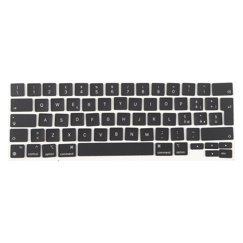 COPRITASTO DEL PULSANTE PER APPLE MACBOOK PRO 13 A2338 NERO
