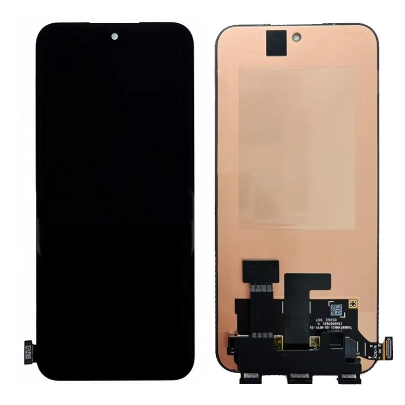 DISPLAY AMOLED + TOUCHSCREEN DISPLAY COMPLETO SENZA FRAME PER OPPO RENO14 F 5G (CPH2743) / RENO14 FS 5G (CPH2743) / F31 5G (CPH2781) / F31 PRO 5G (CPH2763) NERO ORIGINALE