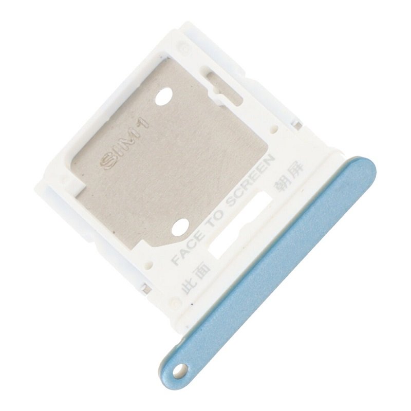 DUAL SIM TRAY PER XIAOMI REDMI NOTE 14 4G (24117RN76G) BLU