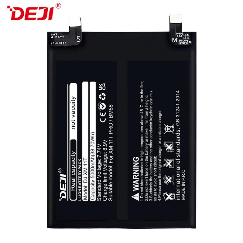 DEJI BATTERIA DJ XM 11T PRO BM58 PER XIAOMI 11T PRO 5G (2107113SG 2107113SI)