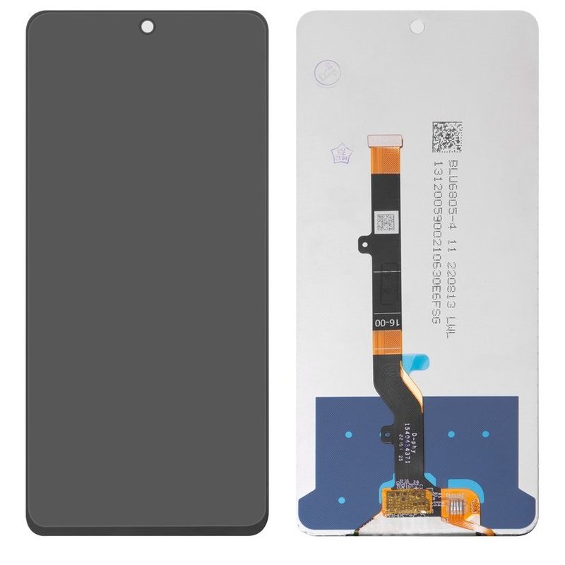 DISPLAY LCD + TOUCHSCREEN DISPLAY COMPLETO SENZA FRAME PER TECNO CAMON 19 (CI6n) / TECNO CAMON 19 PRO (CI8 CI8n) / TECNO CAMON 19 PRO 5G (CI7n) NERO