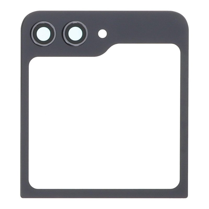 COVER POSTERIORE SUPPORTO CAMERA PER SAMSUNG GALAXY Z FLIP5 5G F731B NERO / MENTA / CREMA / VIOLA / GRIGIO / BLU / VERDE / GIALLO