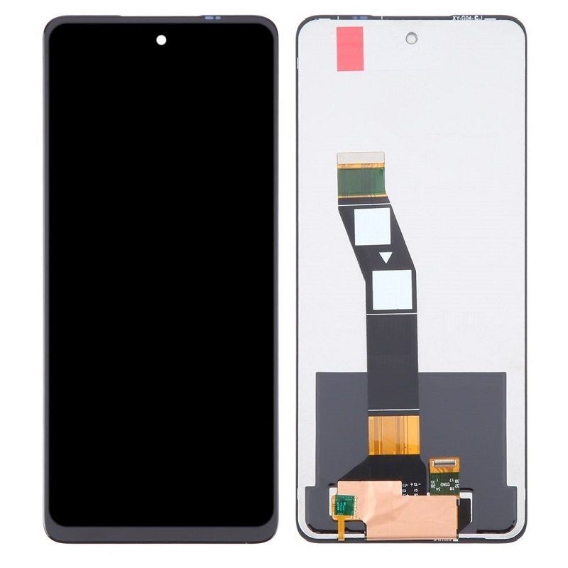 DISPLAY LCD + TOUCHSCREEN DISPLAY COMPLETO SENZA FRAME PER MOTOROLA MOTO G04S (XT2421-8) NERO ORIGINALE