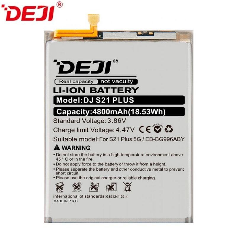 DEJI BATTERIA DJ S21 PLUS 5G EB-BG996ABY PER SAMSUNG GALAXY S21 PLUS 5G G996B