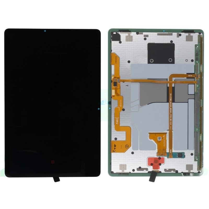 (Prenotazione) DISPLAY LCD + TOUCHSCREEN DISPLAY COMPLETO SENZA FRAME PER SAMSUNG GALAXY TAB S9 X710 X716B NERO ORIGINALE