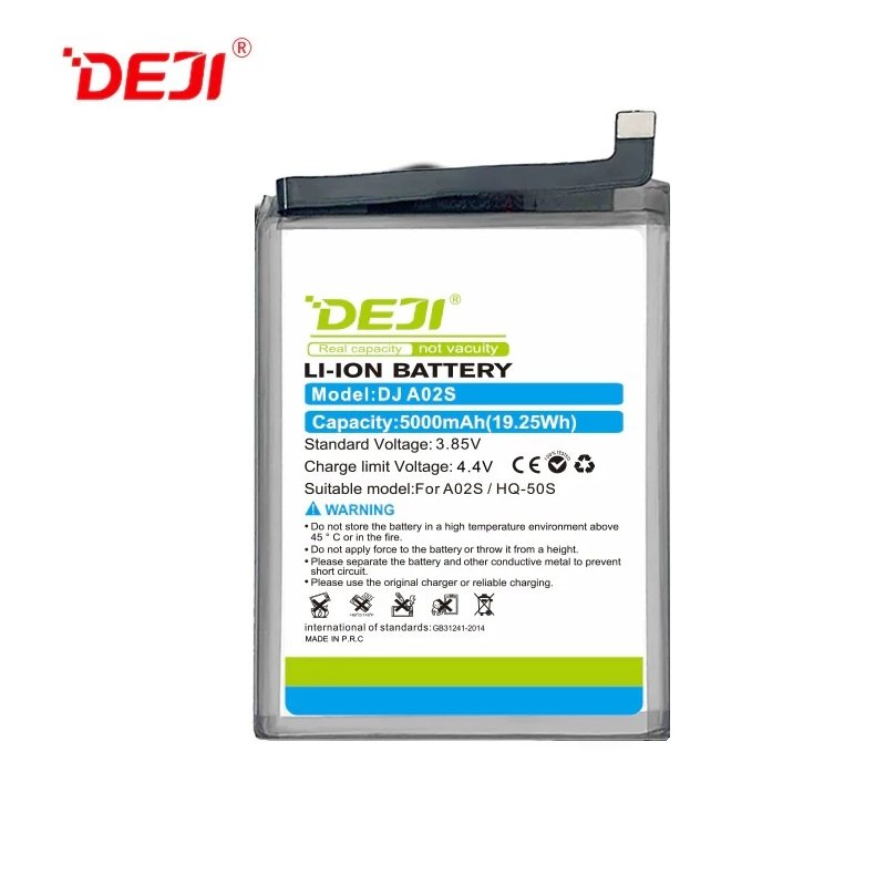 DEJI BATTERIA DJ A02S HQ-50S PER SAMSUNG GALAXY A03S A037F / A037G / A02S A025F / A025G / A03 A035G / A14 A145F / M02S M025F / A03 A035F / A04E A042F