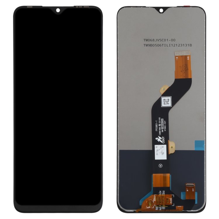 DISPLAY LCD + TOUCHSCREEN DISPLAY COMPLETO SENZA FRAME PER INFINIX HOT 9 PLAY (X680 X680B X680C) / INFINIX SMART 4 PLUS (X680D) NERO