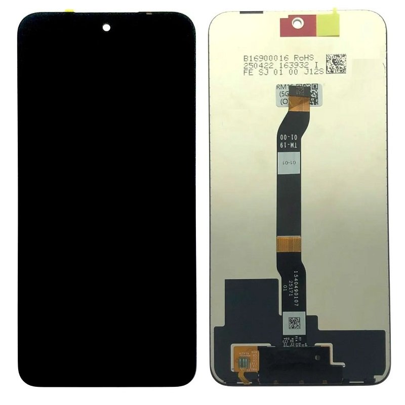 DISPLAY LCD + TOUCHSCREEN DISPLAY COMPLETO SENZA FRAME PER XIAOMI REDMI 15 4G (25062RN2DA) / REDMI 15 5G (25057RN09E) / REDMI NOTE 15R (25057RA09C) / POCO M7 4G (25062PC34G 25062PC34E) NERO ORIGINALE (GLOBALE VERSION)