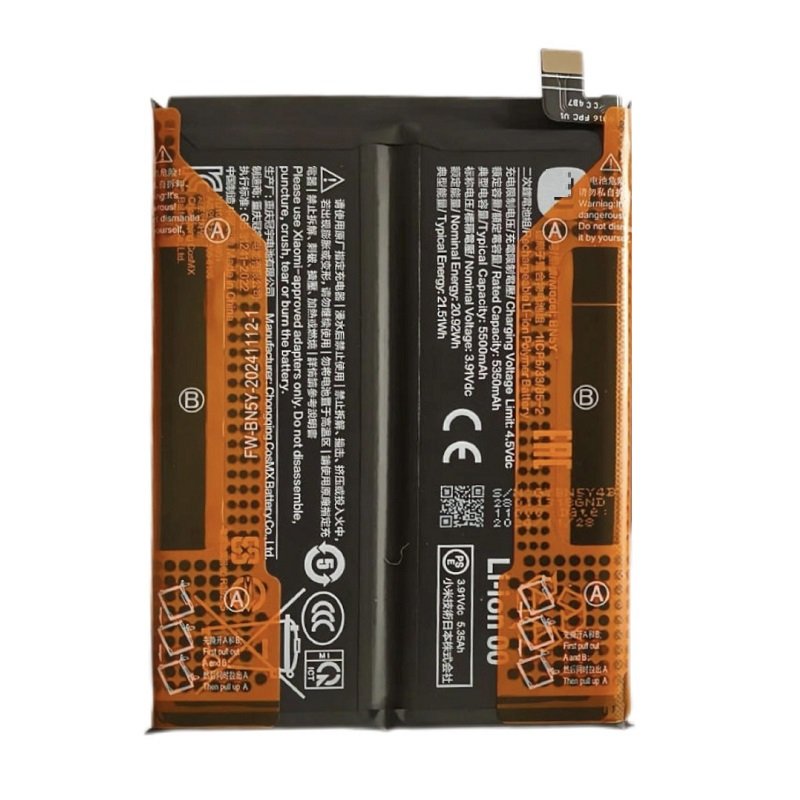 BATTERIA BN5Y PER XIAOMI REDMI NOTE 14 PRO 4G (24116RACCG)