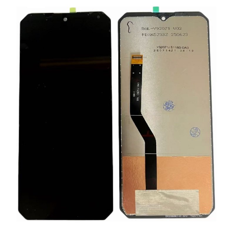 DISPLAY LCD + TOUCHSCREEN DISPLAY COMPLETO SENZA FRAME PER OUKITEL WP36 PRO NERO ORIGINALE (ANDROID 14 VERSION)