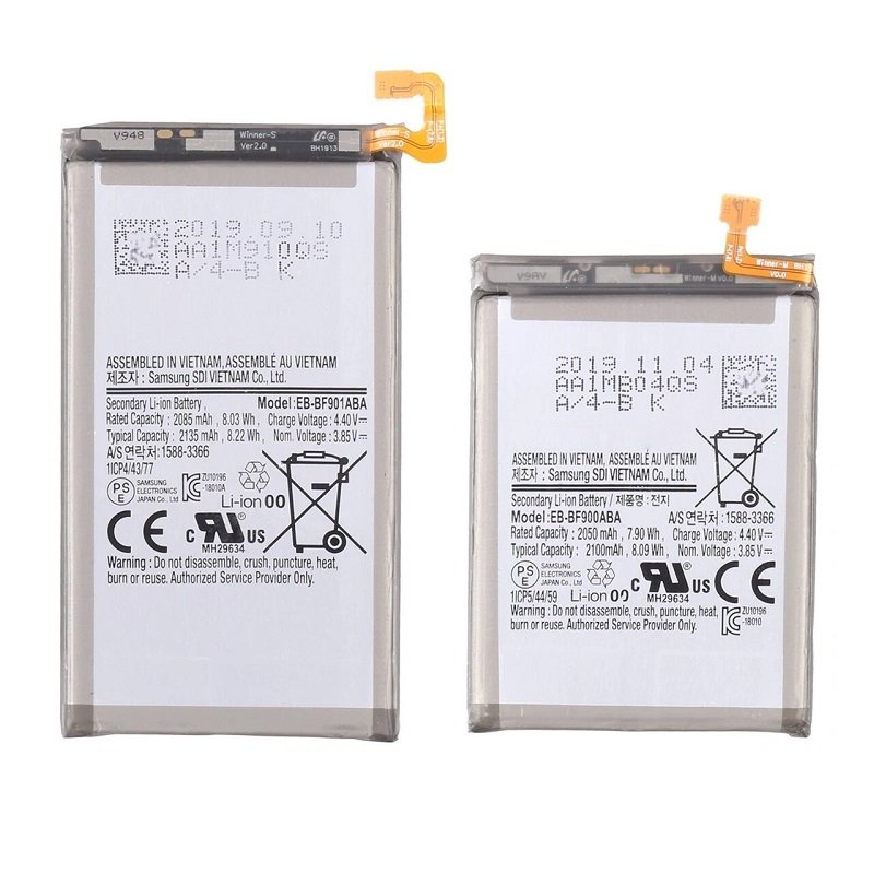 BATTERIA EB-BF900ABA EB-BF901ABA SET 2 PEZZI PER SAMSUNG GALAXY Z FOLD F900F