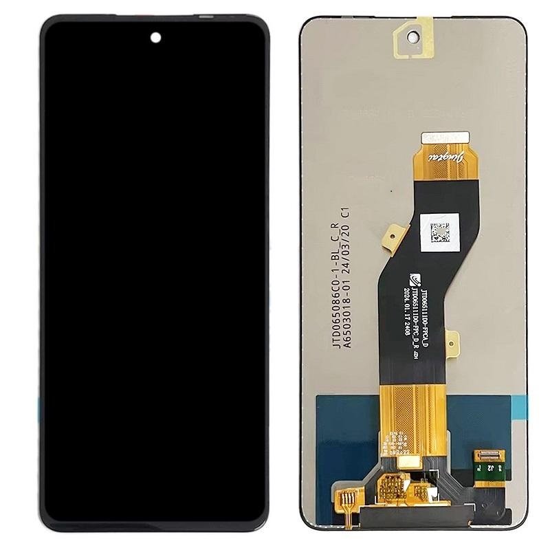 DISPLAY LCD + TOUCHSCREEN DISPLAY COMPLETO SENZA FRAME PER ZTE BLADE V60 DESIGN (Z2350) NERO ORIGINALE