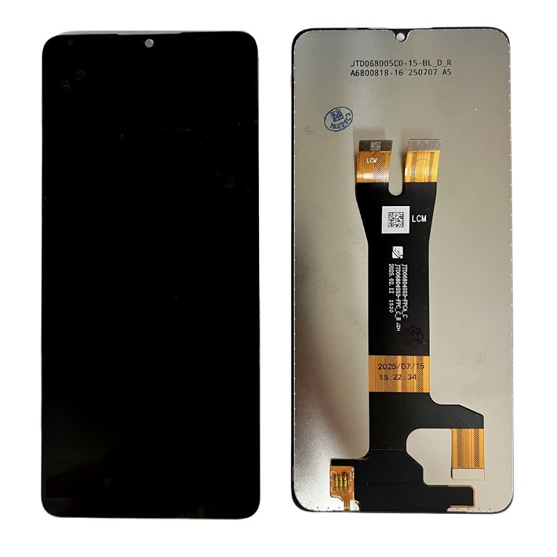 DISPLAY LCD + TOUCHSCREEN DISPLAY COMPLETO SENZA FRAME PER ZTE BLADE A36 / ZTE BLADE A56 NERO ORIGINALE