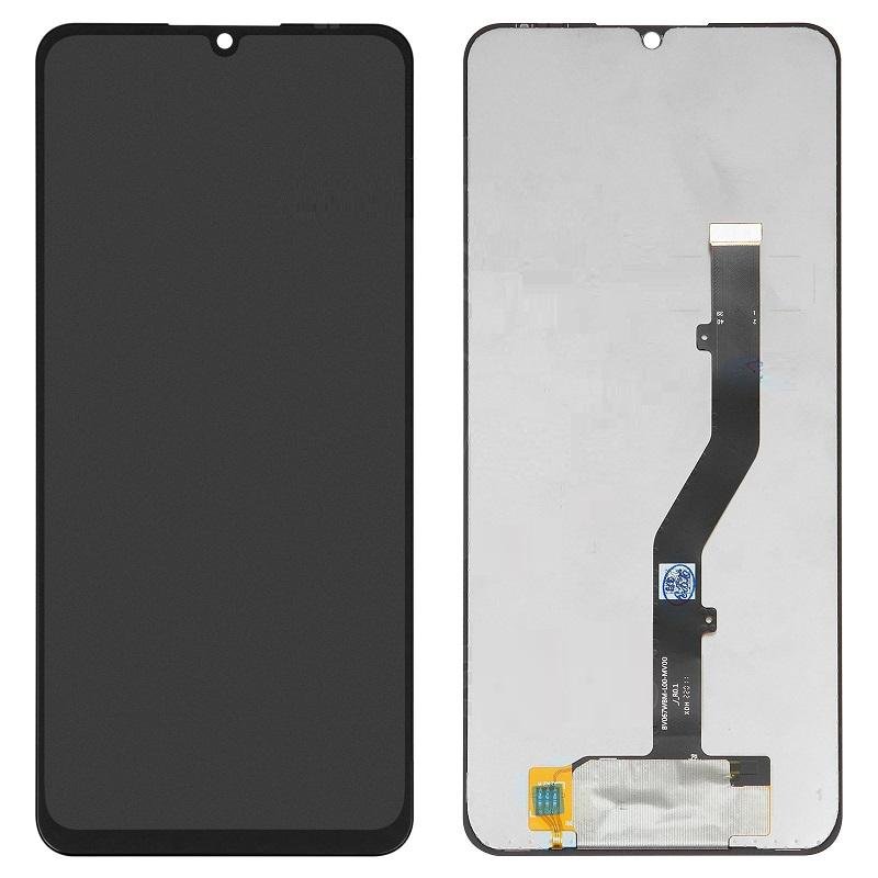DISPLAY LCD + TOUCHSCREEN DISPLAY COMPLETO SENZA FRAME PER ZTE BLADE A72 4G / A72s 4G / V40 VITA / V40 SMART / V41 SMART NERO ORIGINALE
