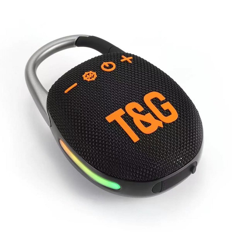 T&G TG447 ALTOPARLANTE BLUETOOTH SENZA FILI NERO (IPX7 IMPERMEABILE)