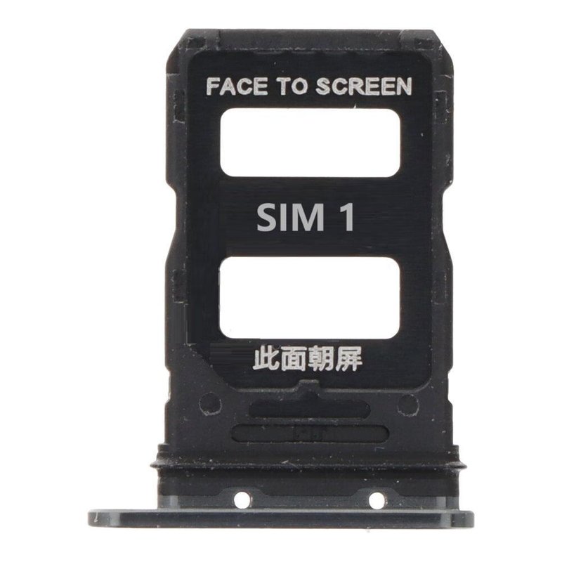 DUAL SIM TRAY PER XIAOMI 13 PRO (2210132G 2210132C) NERO