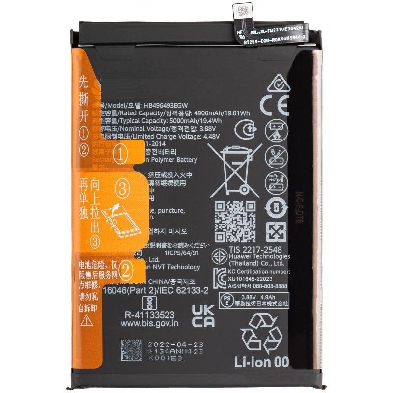 BATTERIA HB496493EGW PER HUAWEI NOVA 11I (MAO-LX9N) / NOVA Y90 (CTR-LX2 CTR-LX1) / ENJOY 50 PRO / ENJOY 60 PRO (MAO-AL00) / ENJOY 70 PRO / HI ENJOY 70 PRO