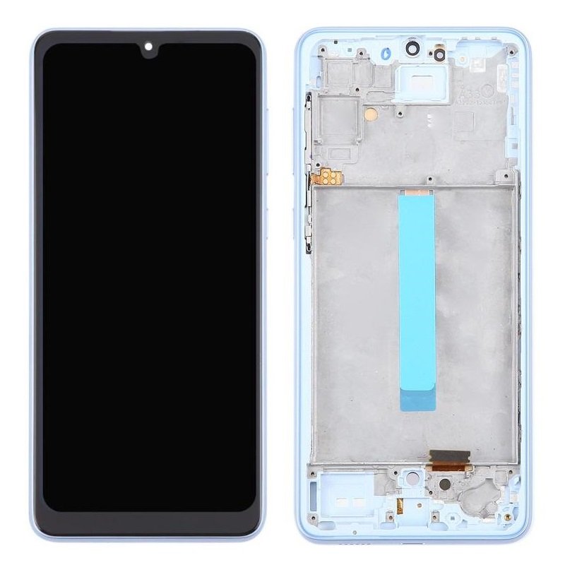 DISPLAY LCD + TOUCHSCREEN DISPLAY COMPLETO + FRAME PER SAMSUNG GALAXY A33 5G A336B BLU OEM OLED