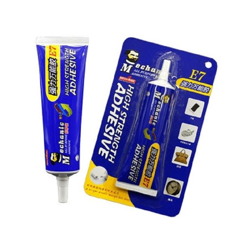 MECHANIC MULTI SCOPO COLLA ADESIVO E7 50ML TRASPARENTE