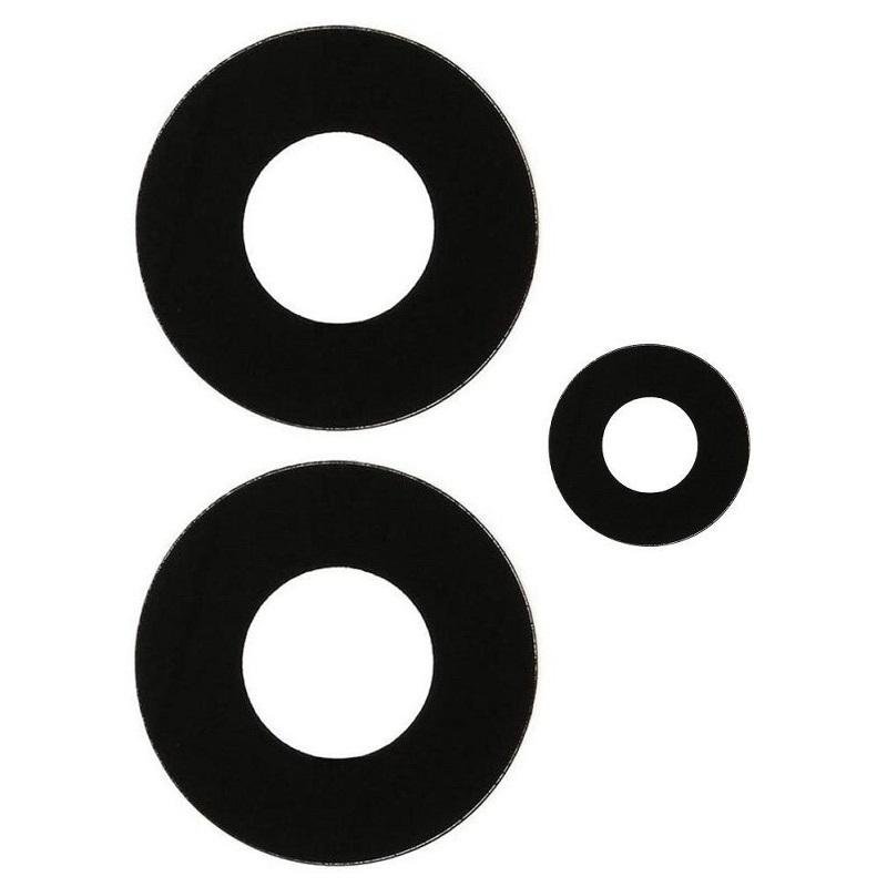 SET 3 PEZZI VETRO DI CAMERA PER XIAOMI REDMI NOTE 13 PRO+ 5G (23090RA98C 23090RA98G 23090RA98I)