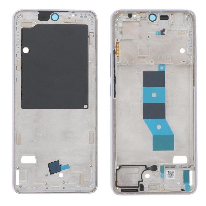 COVER CENTRALE A PER XIAOMI REDMI NOTE 14 5G (24094RAD4G) VIOLA ORIGINALE