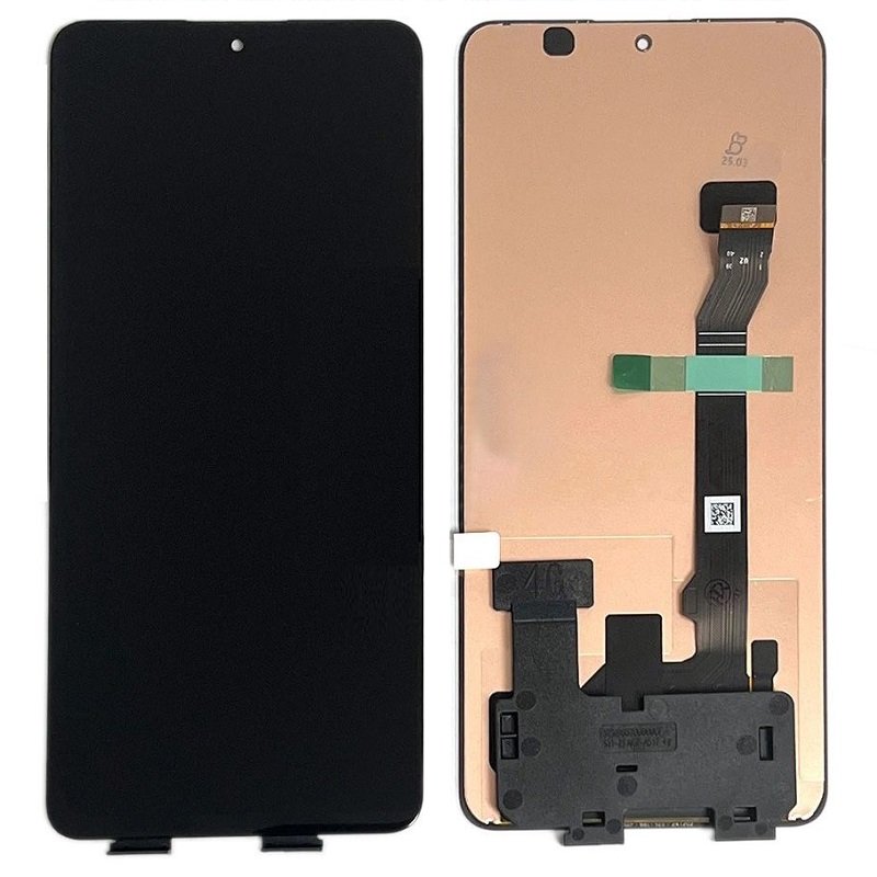 DISPLAY AMOLED + TOUCHSCREEN DISPLAY COMPLETO SENZA FRAME PER XIAOMI POCO X7 PRO (2412DPC0AG) NERO ORIGINALE