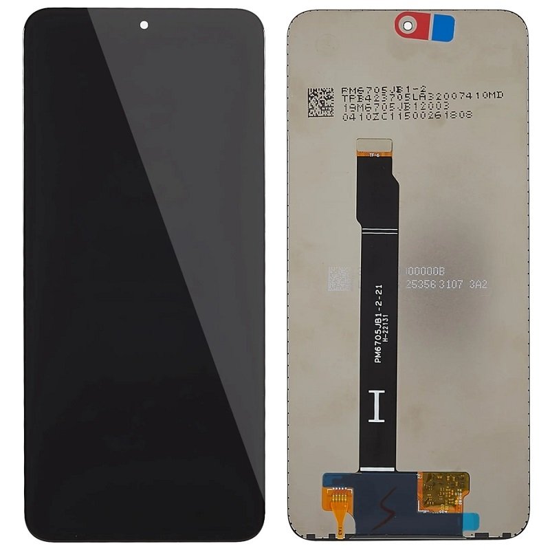 DISPLAY LCD + TOUCHSCREEN DISPLAY COMPLETO SENZA FRAME PER HONOR X8 (TFY-LX1 TFY-LX2 TFY-LX3) NERO ORIGINALE