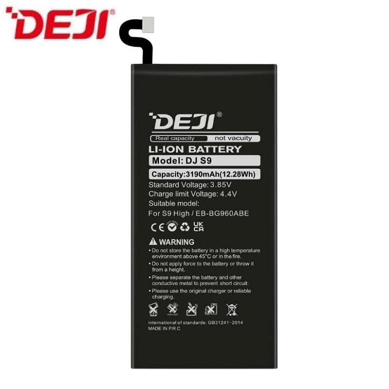 DEJI BATTERIA EB-BG960ABE DE GRANDE CAPACITA (3190 mAh) PER SAMSUNG GALAXY S9 G960F