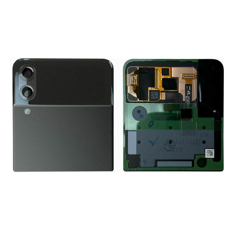 OUTER DISPLAY OLED + TOUCHSCREEN PER SAMSUNG GALAXY Z FLIP 3 5G F711B NERO ORIGINALE (SERVICE PACK)
