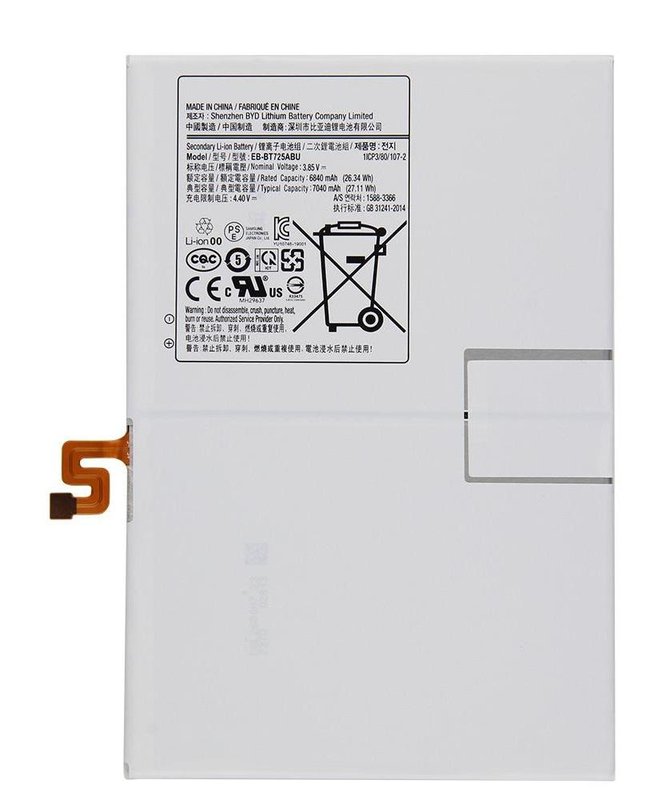 BATTERIA ORIGINALE EB-BT725ABU PER SAMSUNG GALAXY TAB S5e T720 T725 / TAB S6 SM-T860 T865 / TAB S6 LITE P610 P615