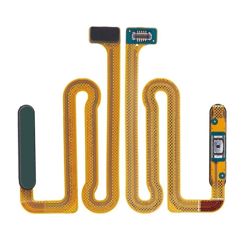TASTO HOME + IMPRONTE FLEX COMPLETO PER SAMSUNG GALAXY A04S A047F VERDE