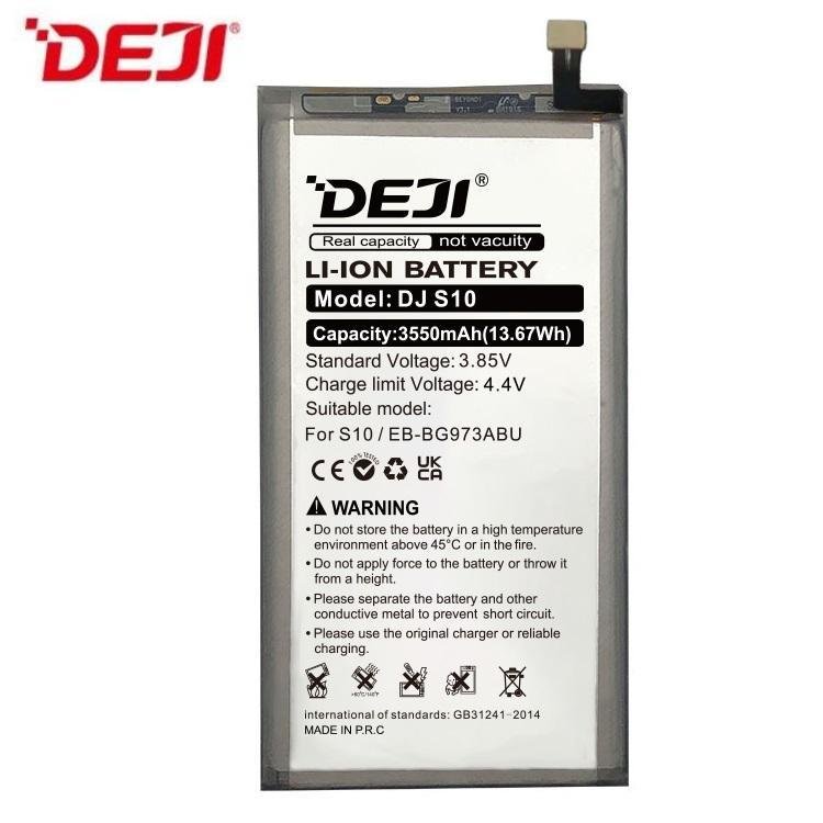 DEJI BATTERIA EB-BG973ABU DE GRANDE CAPACITA (3550 mAh) PER SAMSUNG GALAXY S10 G973F