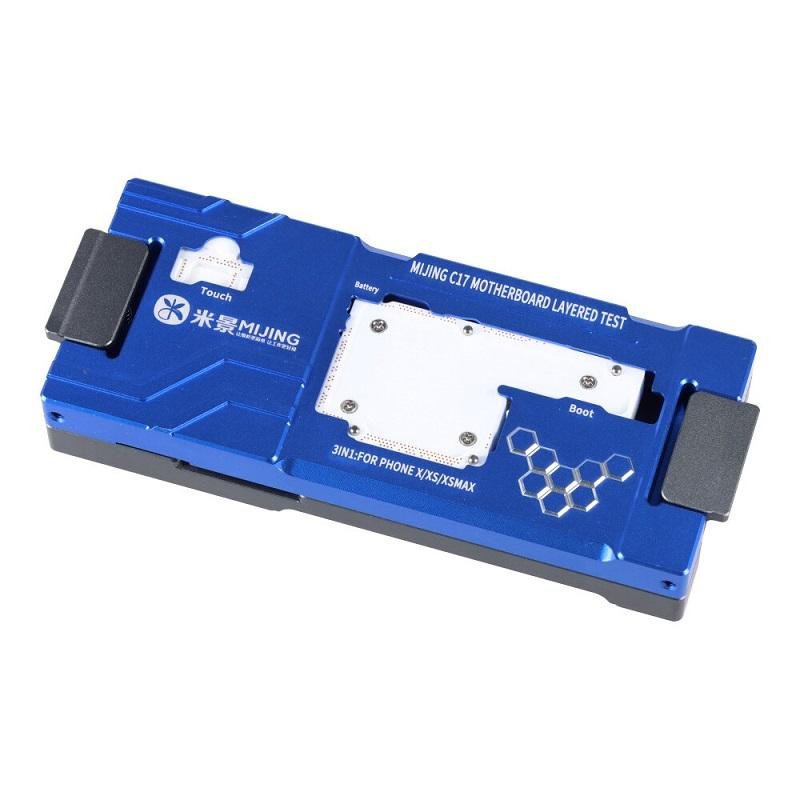 (Prenotazione) MIJING C17 RACK DI PROVA A STRATI DI SCHEDA MADRE PER APPLE IPHONE X / XS / XS MAX