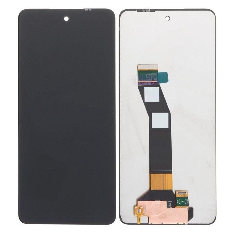 DISPLAY LCD + TOUCHSCREEN DISPLAY COMPLETO SENZA FRAME PER MOTOROLA MOTO G04 (XT2421-2) NERO ORIGINALE