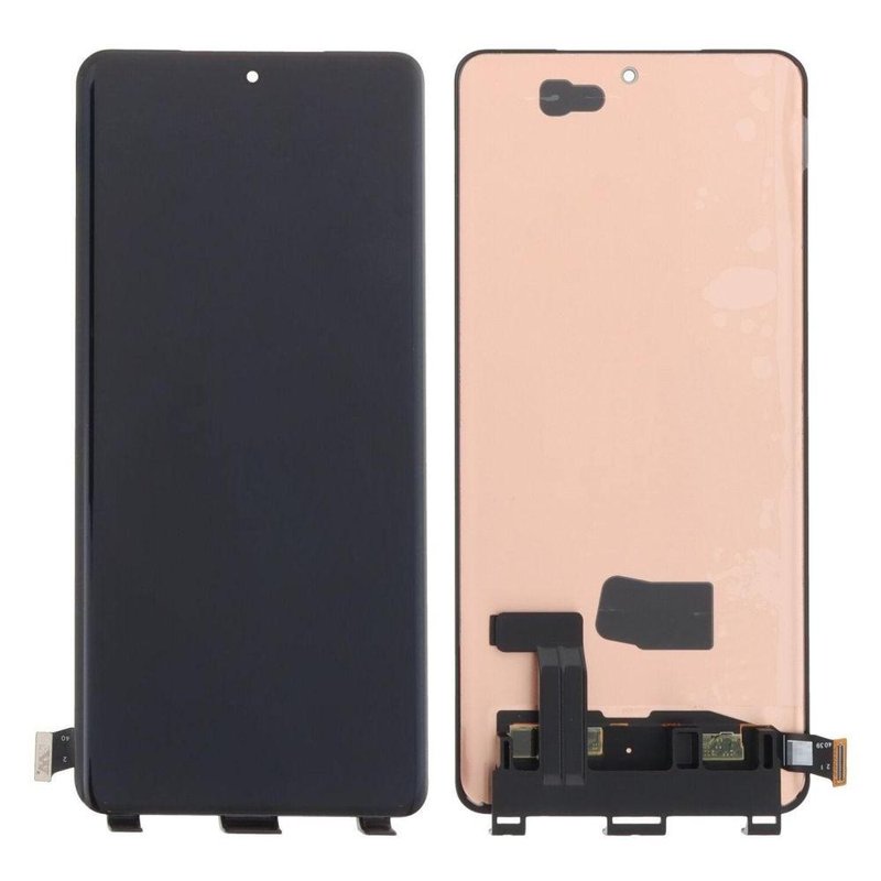 DISPLAY AMOLED + TOUCHSCREEN DISPLAY COMPLETO SENZA FRAME PER ONEPLUS 12 1+12 (PJD110) / FIND X7 ULTRA (PHY110 PHY120) NERO ORIGINALE (BOE VERSION)