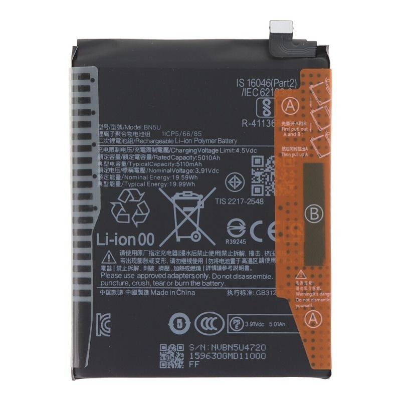 BATTERIA BN5U PER XIAOMI REDMI NOTE 14 5G (24094RAD4G)