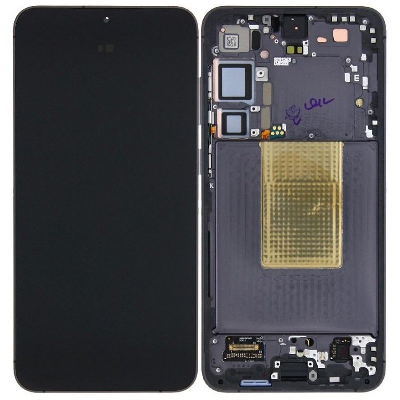 TOUCHSCREEN + DISPLAY AMOLED DISPLAY COMPLETO + FRAME PER SAMSUNG GALAXY S24 PLUS / S24+ 5G S926B NERO ORIGINALE (SERVICE PACK)