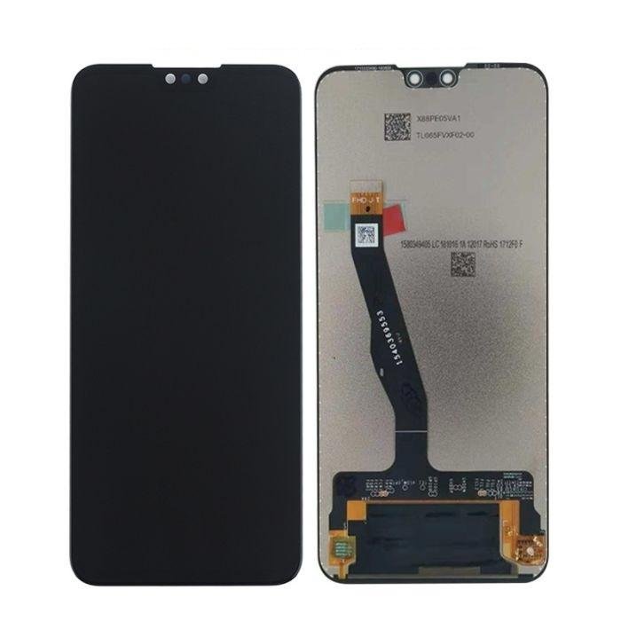 DISPLAY LCD + TOUCHSCREEN DISPLAY COMPLETO SENZA FRAME PER HUAWEI Y8S / ENJOY 9 PLUS / Y9 2019 NERO ORIGINALE